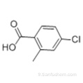 ACIDE 4-CHLORO-2-METHYLBENZOIQUE CAS 7499-07-2